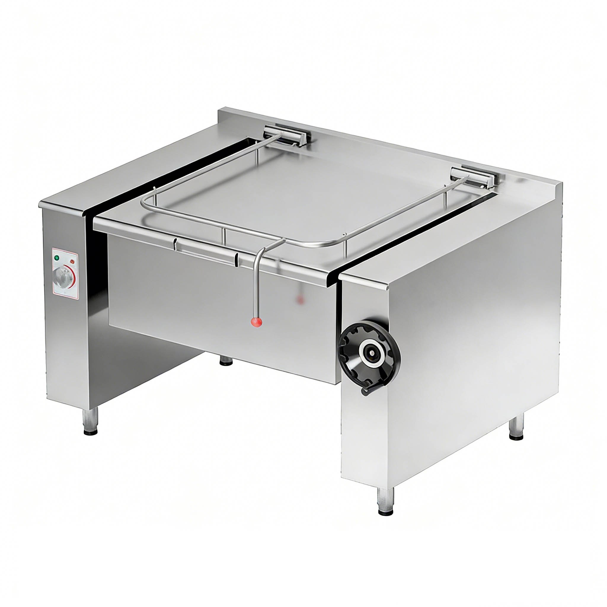 Heavy Equipment In Kitchen - CPVKRY ステンレス製 120L 電動チルト式ベーキングパン 14400W ヘビーデューティー