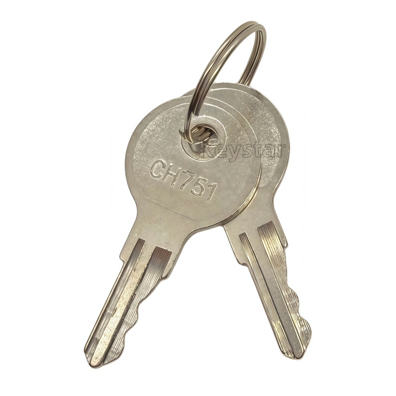Heavy Equipment Keys Master Set - 5個入り CH751 銅製キーブランク ユニバーサルキー 751CH キー