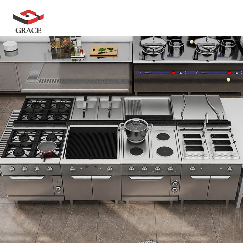 Heavy Equipment In Kitchen - GRACE ヘビーSS304業務用厨房機器 - ホテル・レストラン厨房向け洋食レストラン設備一式サプライヤー