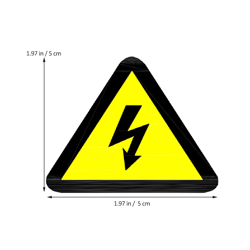 25枚入り 電気危険警告ステッカー 高電圧警告標識 強力粘着 - Heavy Equipment Stickers のレビューと価格