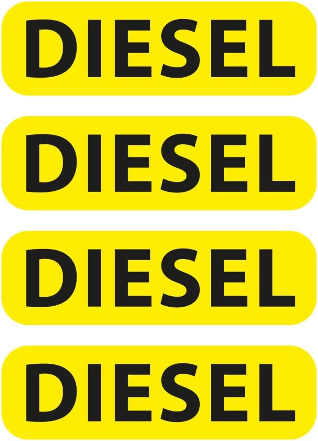 4 個 6 センチメートル x 1.7 センチメートルステッ - Heavy Equipment Stickers のレビューと価格