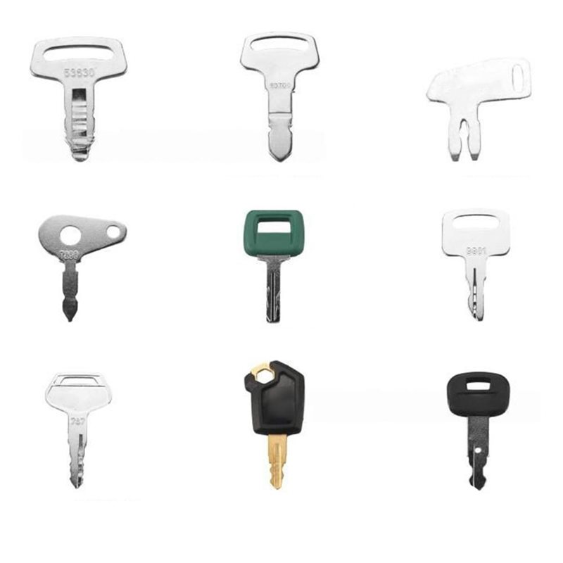 新しいイグニッションキーセット（キャタピラー、ボブキャット、 - Heavy Equipment Keys Master Set のレビューと価格