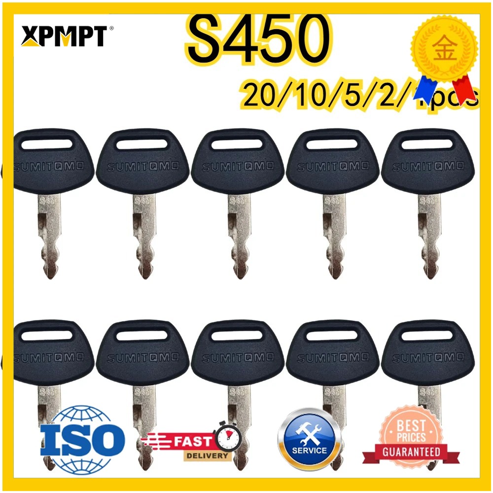20/10/5/2/1個入り S450掘削機重機用黒色プラス - Heavy Equipment Logos のレビューと価格
