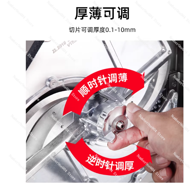 新型ステンレス製手動スライサー、厚さ調整可能、頑丈なキッチン - Heavy Equipment In Kitchen のレビューと価格