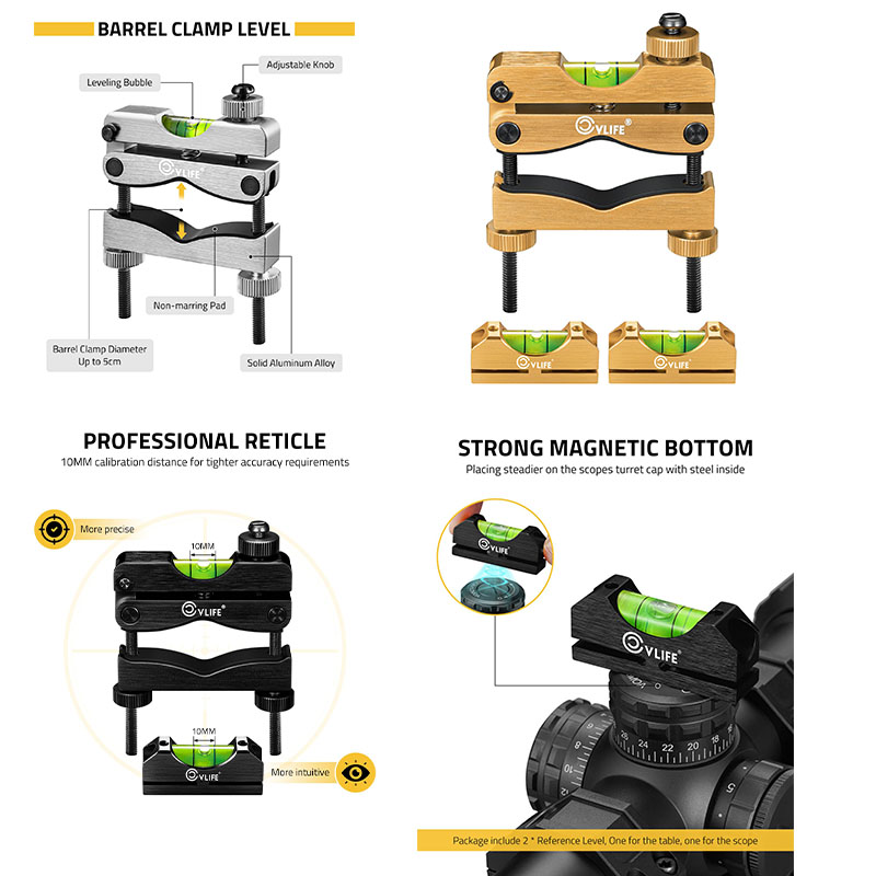 スコープレベリングキット ヘビーデューティー構造 光学照準器 - Heavy Equipment Operation のレビューと価格