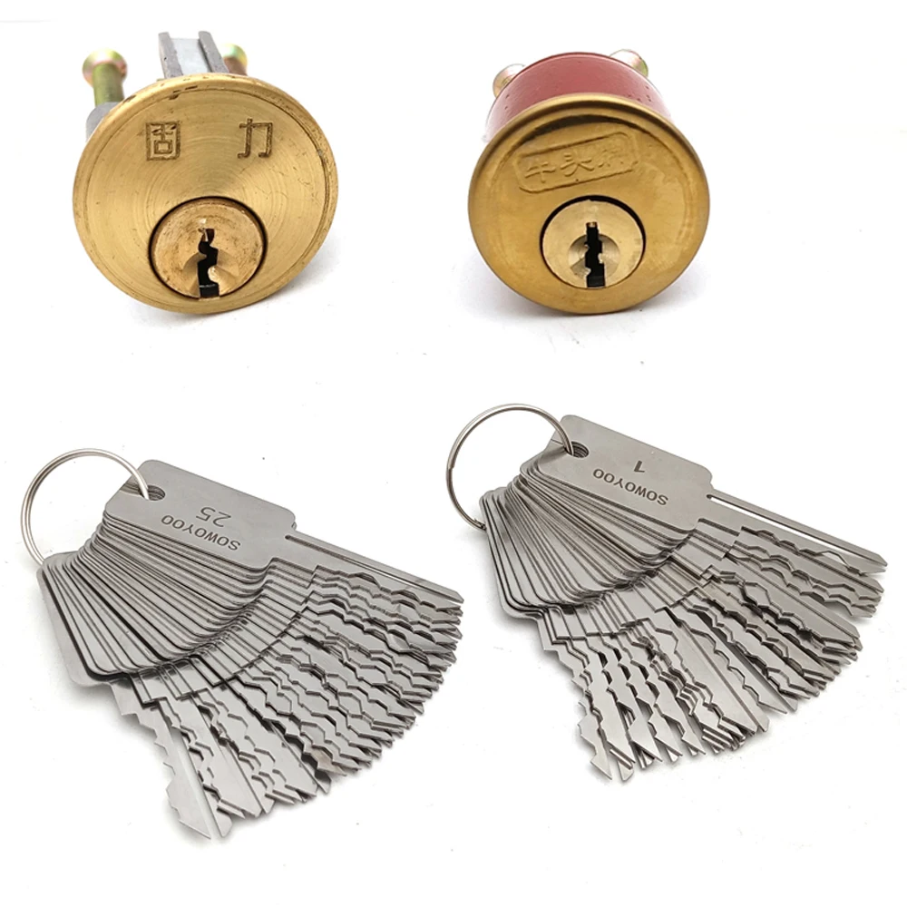 48 1 で鍵屋ツールロックキーセットブルヘッドロック用 S - Heavy Equipment Keys Master Set のレビューと価格