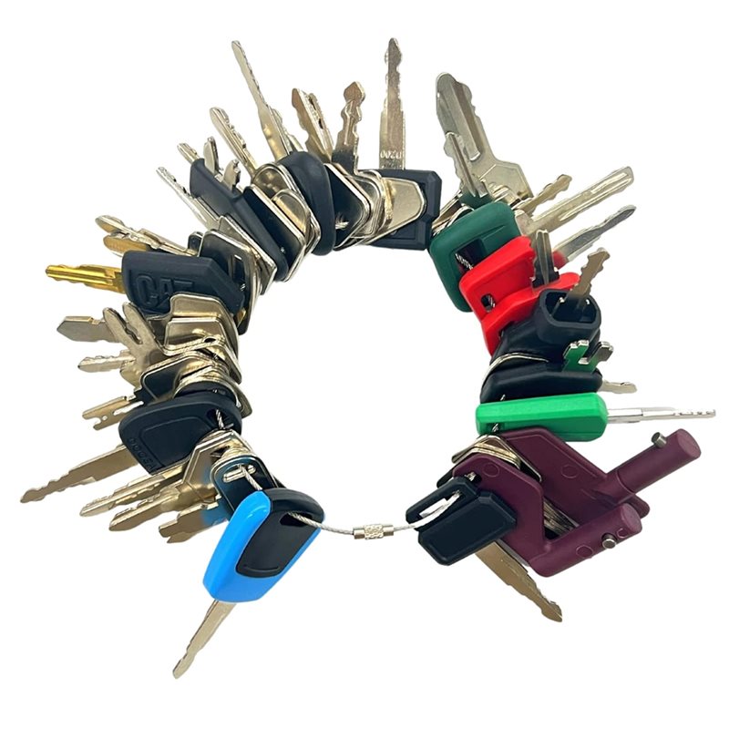 ABYN-重機用イグニッションキーマスターセット(42個入り - Heavy Equipment Keys Master Set のレビューと価格