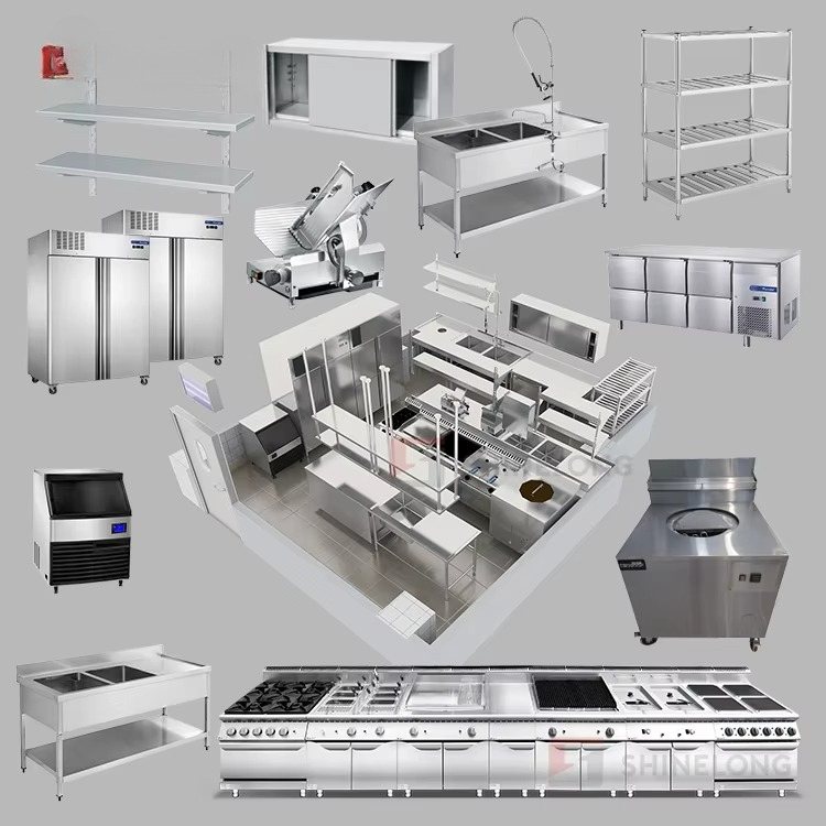 業務用モジュール式厨房機器、ステンレス製厨房設備、カスタマイ - Heavy Equipment In Kitchen のレビューと価格
