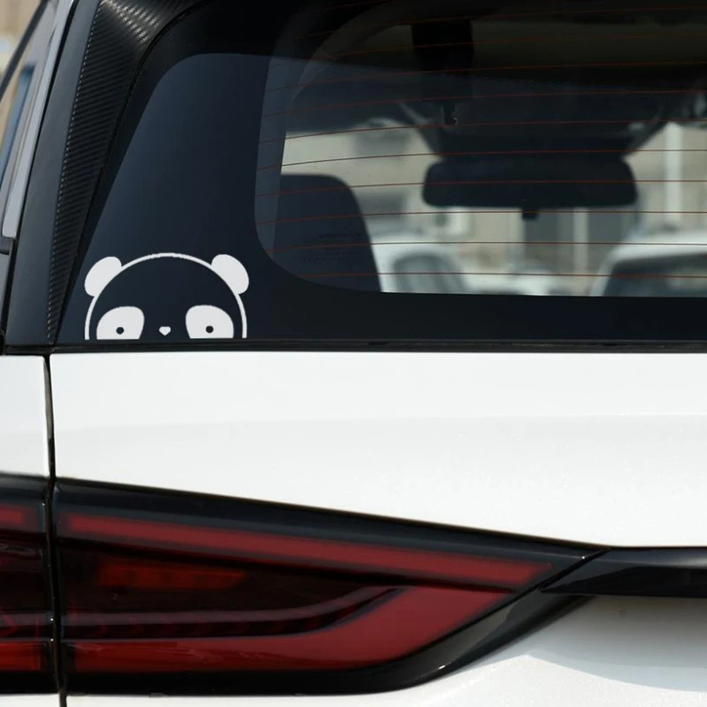 かわいいパンダの赤ちゃんデザインビニールカーステッカー防水U - Heavy Equipment Stickers のレビューと価格