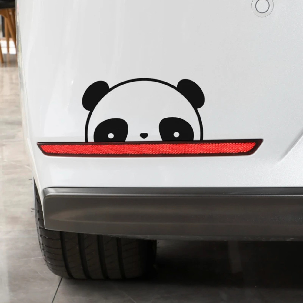 かわいいパンダの赤ちゃんデザインビニールカーステッカー防水U - Heavy Equipment Stickers のレビューと価格