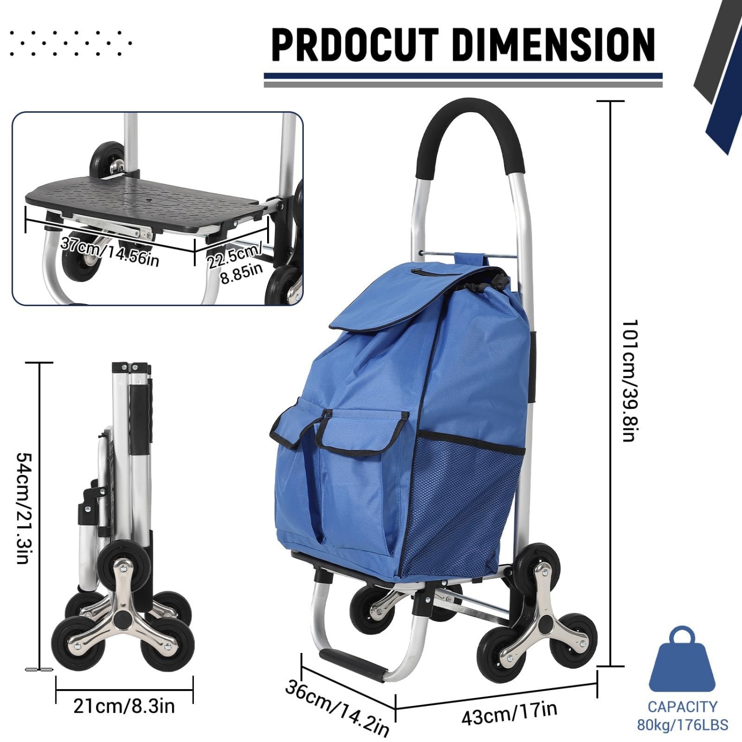 3-in-1多機能折りたたみ式階段昇降ハンドトラック – 耐 - Heavy Equipment Washing のレビューと価格
