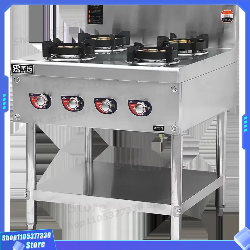 業務用6口ガスコンロ、卓上型レストラン厨房機器、頑丈な調理器 - Heavy Equipment In Kitchen のレビューと価格