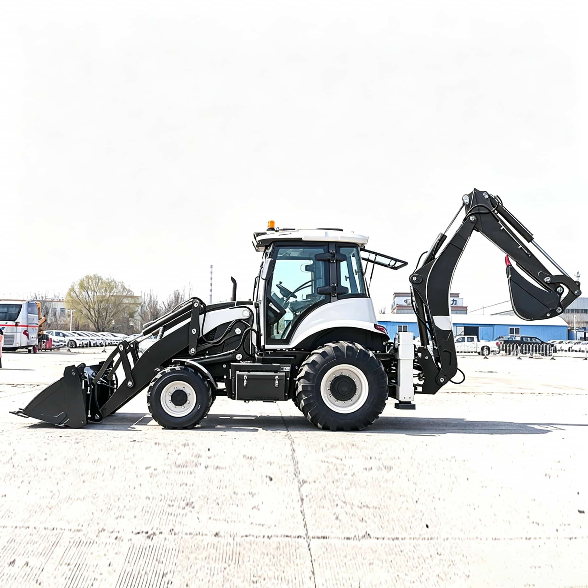 40-30C CE認証取得済みバックホーローダー、ユーロ5排 - Heavy Equipment Kubota のレビューと価格