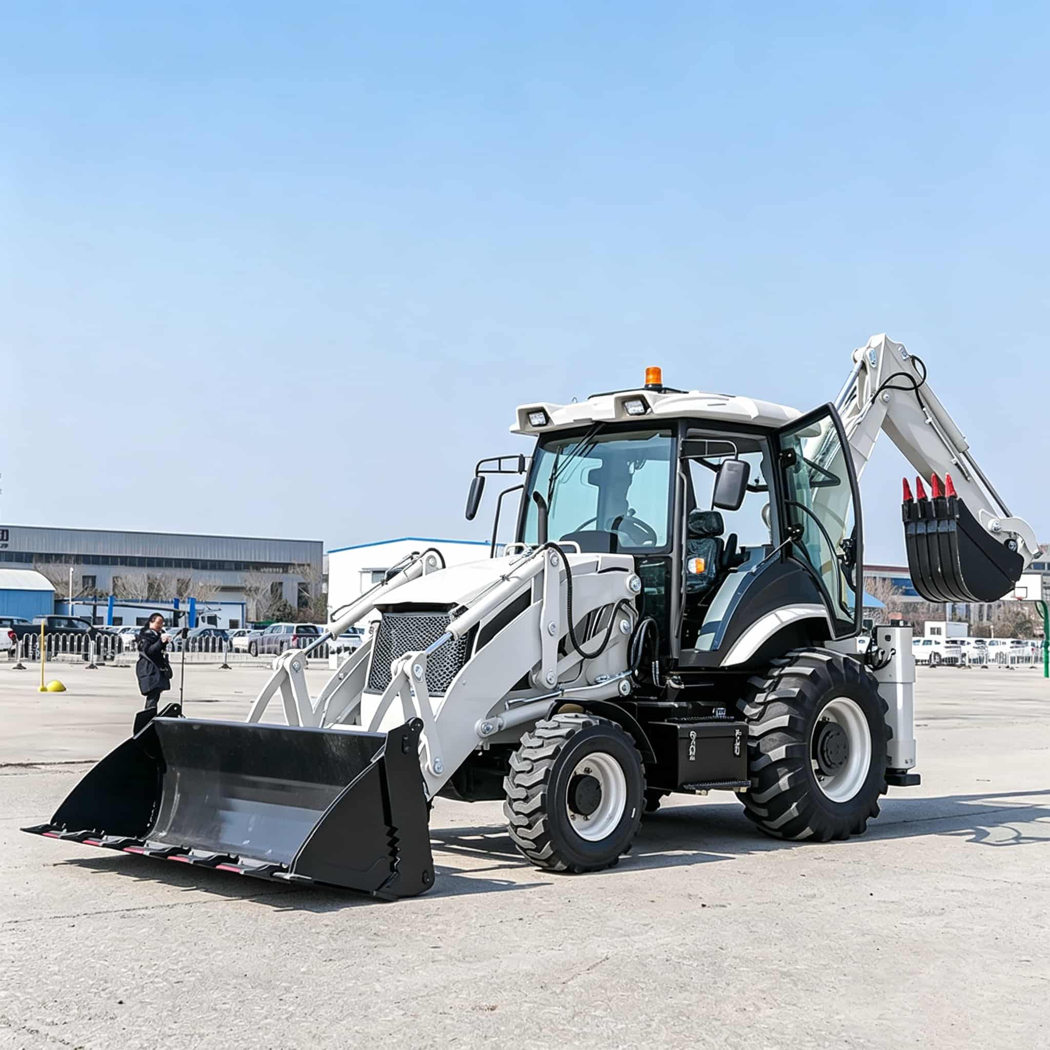 40-30C CE認証取得済みバックホーローダー、ユーロ5排 - Heavy Equipment Kubota のレビューと価格