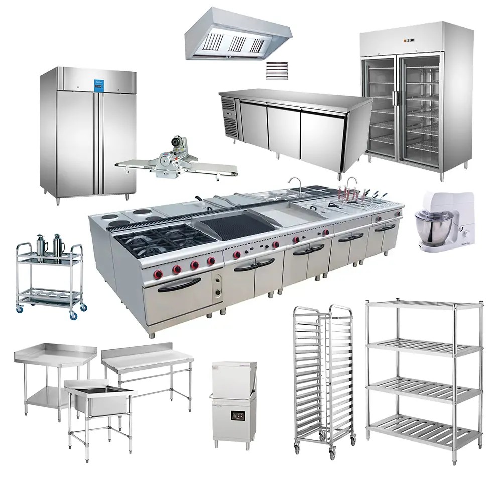 西洋製ステンレス製業務用厨房機器、ホテル、学校、病院、レスト - Heavy Equipment In Kitchen のレビューと価格