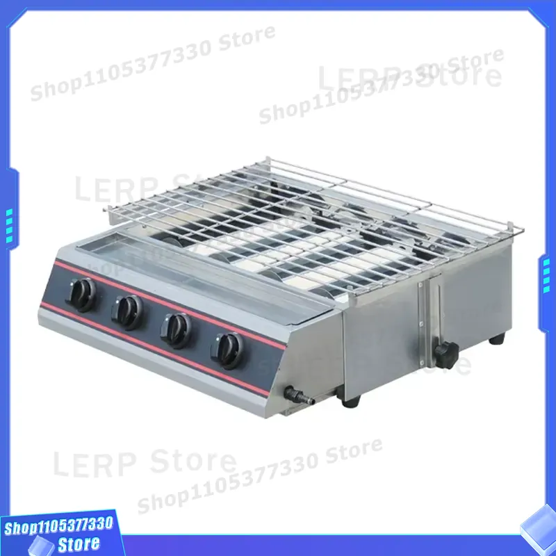 ステンレス製ガスBBQグリル 無煙業務用厨房機器 レストラン - Heavy Equipment In Kitchen のレビューと価格